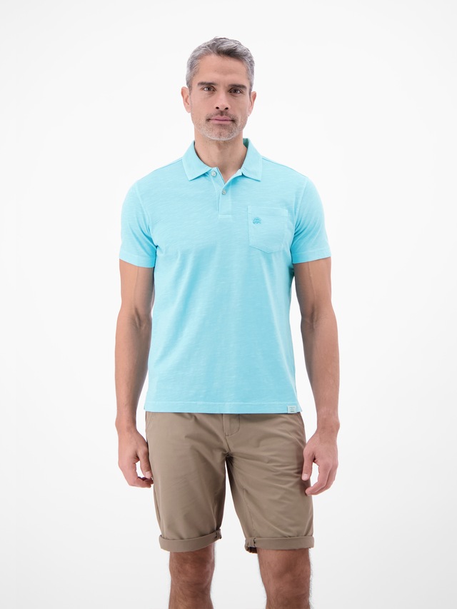 LERROS Poloshirt »Polo in Jersey-Qualität mit Brusttasche aus reiner Baumwolle«
