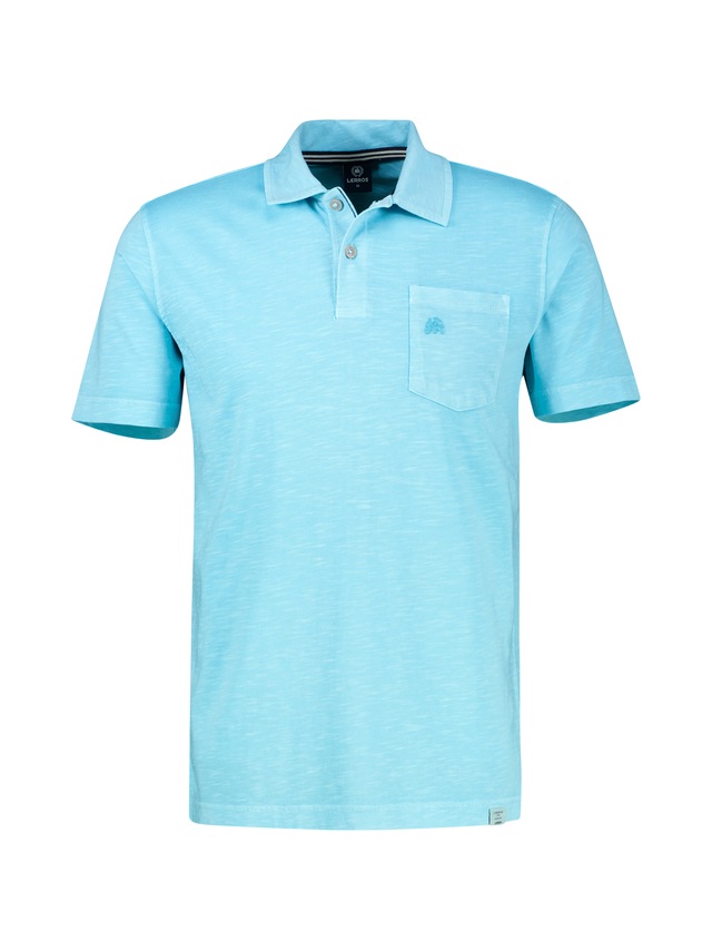 LERROS Poloshirt »Polo in Jersey-Qualität mit Brusttasche aus reiner Baumwolle«