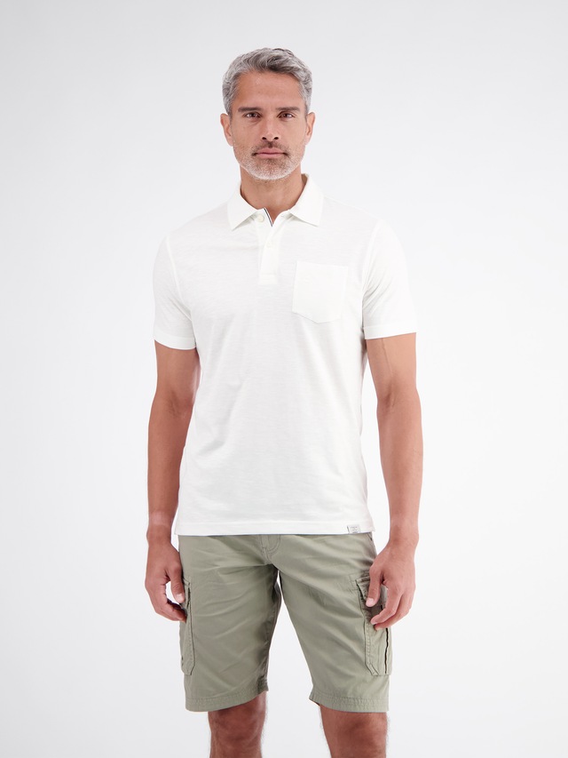 LERROS Poloshirt »Polo in Jersey-Qualität mit Brusttasche aus reiner Baumwolle«