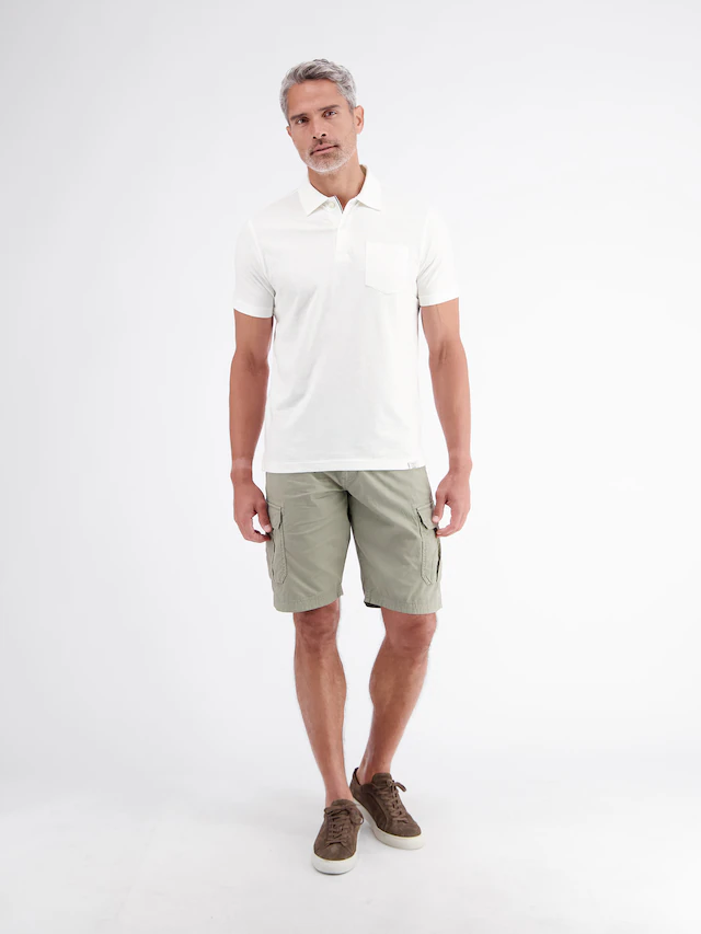 LERROS Poloshirt »Polo in Jersey-Qualität mit Brusttasche aus reiner Baumwolle«