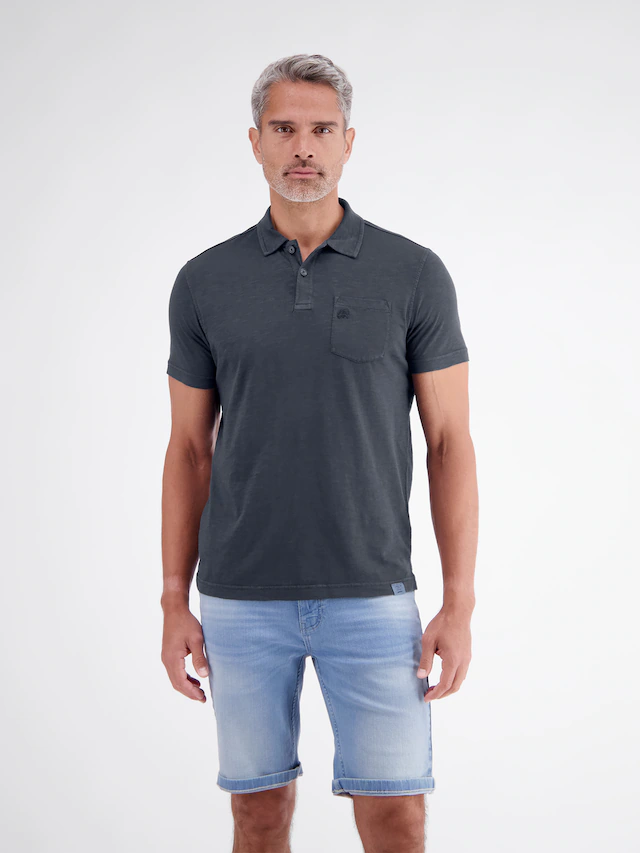LERROS Poloshirt »Polo in Jersey-Qualität mit Brusttasche aus reiner Baumwolle«
