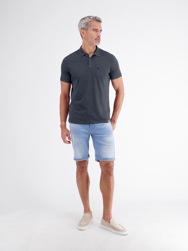 LERROS Poloshirt »Polo in Jersey-Qualität mit Brusttasche aus reiner Baumwolle«
