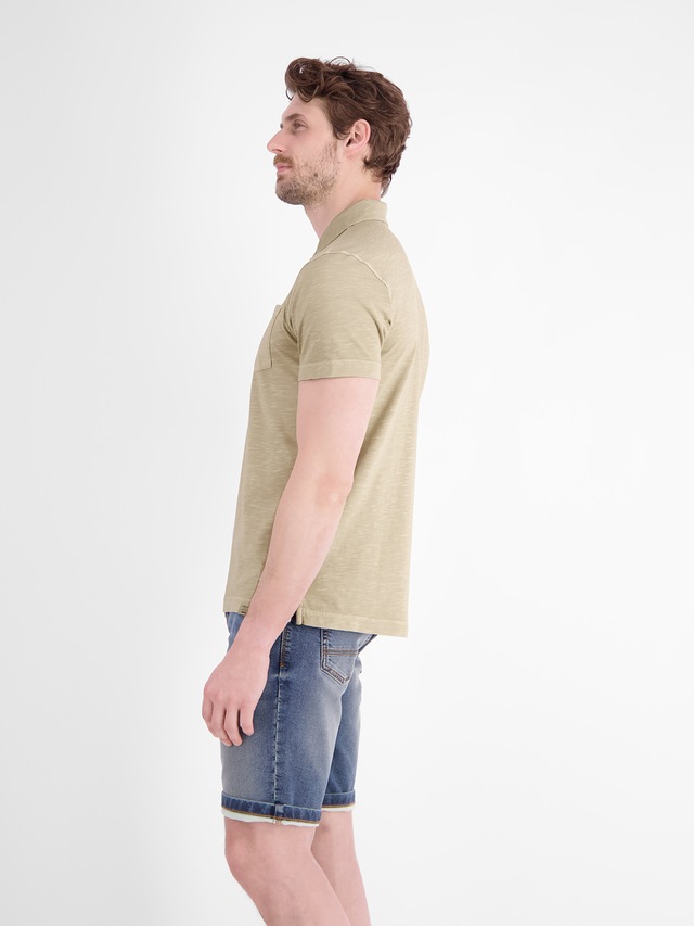 LERROS Poloshirt »Polo in Jersey-Qualität mit Brusttasche aus reiner Baumwolle«
