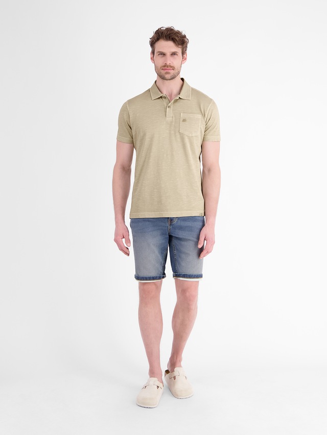 LERROS Poloshirt »Polo in Jersey-Qualität mit Brusttasche aus reiner Baumwolle«