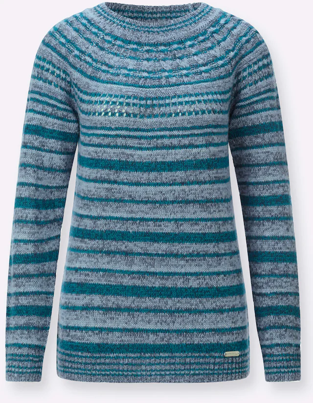 Casual Looks Rundhalspullover »Rundhals-Pullover«