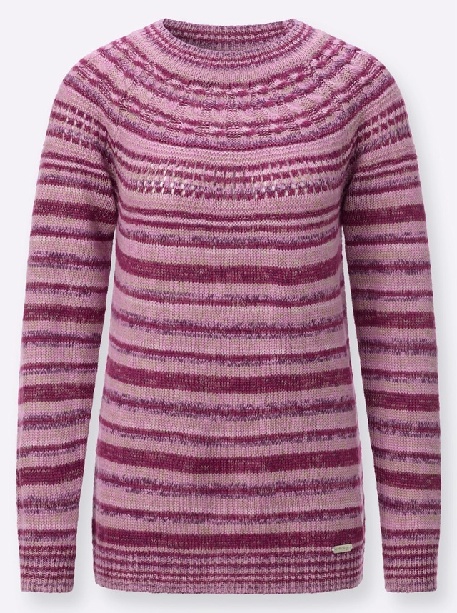 Casual Looks Rundhalspullover »Rundhals-Pullover«