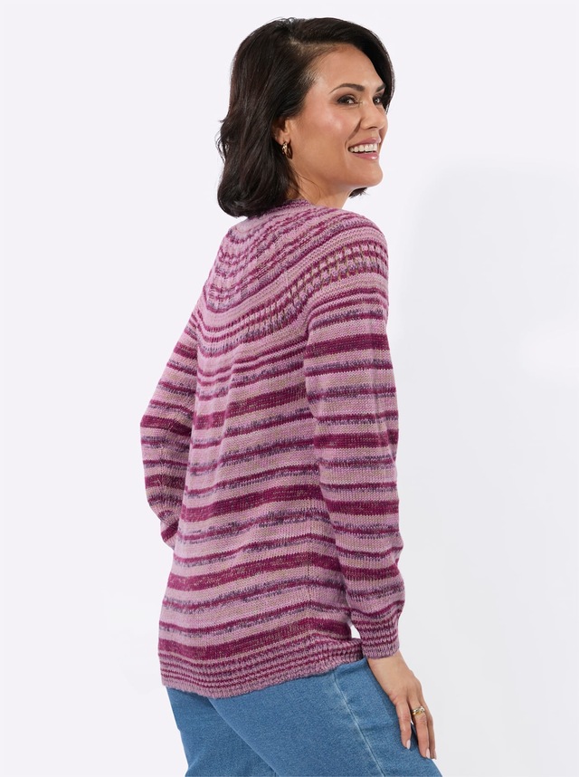Casual Looks Rundhalspullover »Rundhals-Pullover«