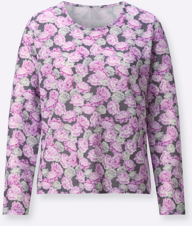 Classic Langarmshirt »Rundhals-Shirt« 1