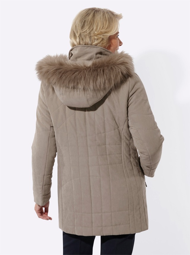 Classic Steppjacke mit Kapuze
