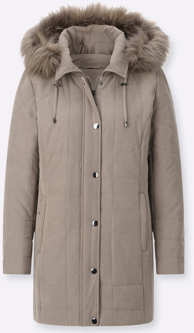 Classic Steppjacke mit Kapuze