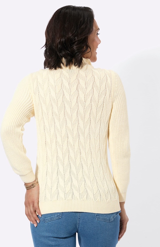 Casual Looks Stehkragenpullover »Langarm-Pullover«