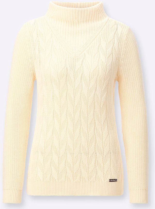 Casual Looks Stehkragenpullover »Langarm-Pullover«