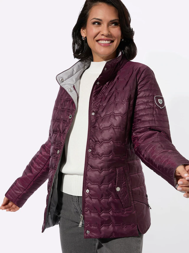 Casual Looks Steppjacke ohne Kapuze