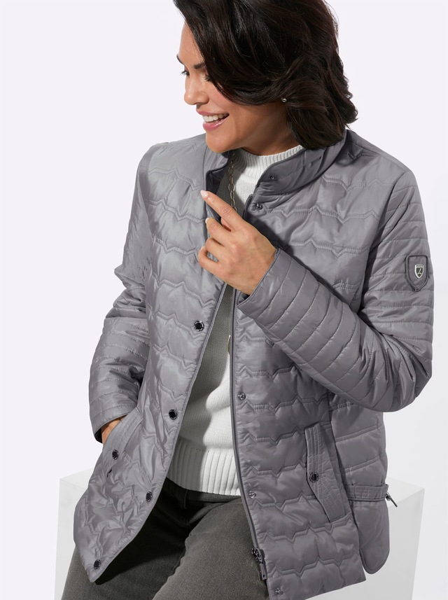 Casual Looks Steppjacke ohne Kapuze