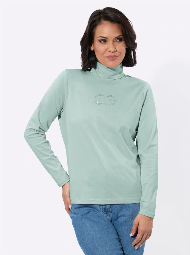 Casual Looks Rollkragenshirt »Rollkragen-Shirt« 1