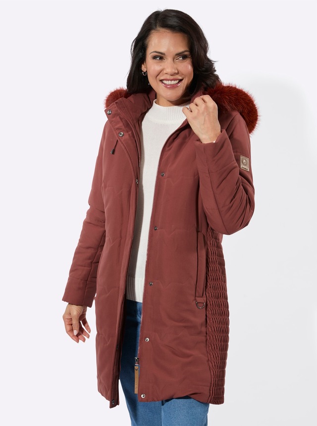 Casual Looks Steppjacke mit Kapuze