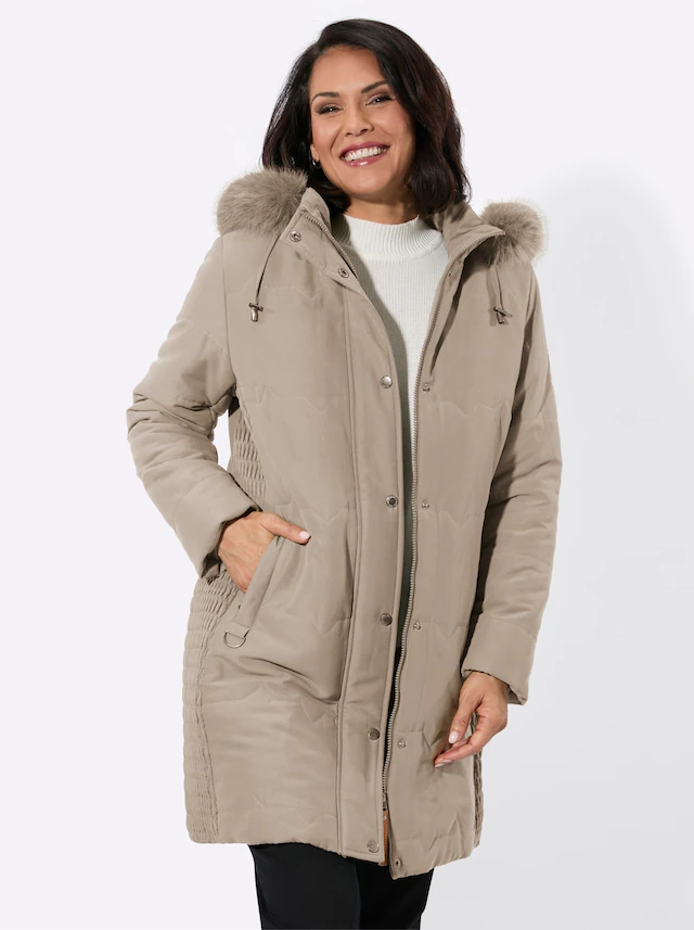 Casual Looks Steppjacke mit Kapuze