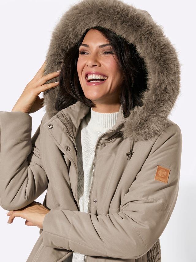 Casual Looks Steppjacke mit Kapuze