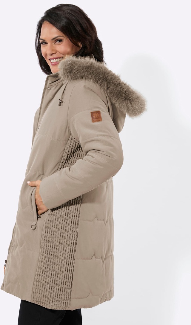 Casual Looks Steppjacke mit Kapuze