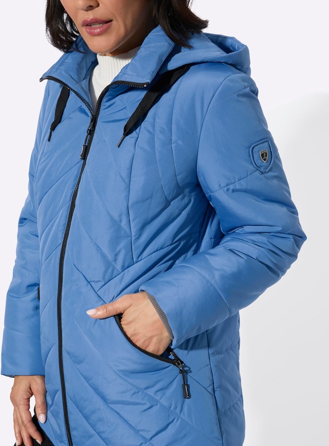 Casual Looks Steppjacke mit Kapuze
