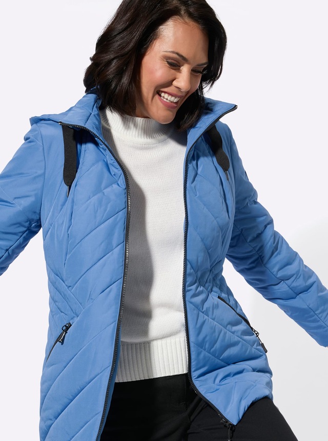 Casual Looks Steppjacke mit Kapuze