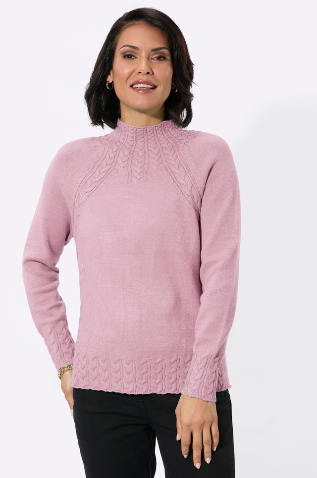 Casual Looks Stehkragenpullover »Stehkragen-Pullover«