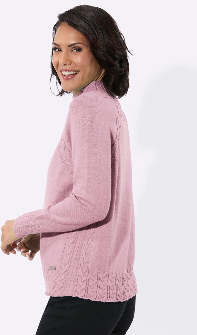 Casual Looks Stehkragenpullover »Stehkragen-Pullover«