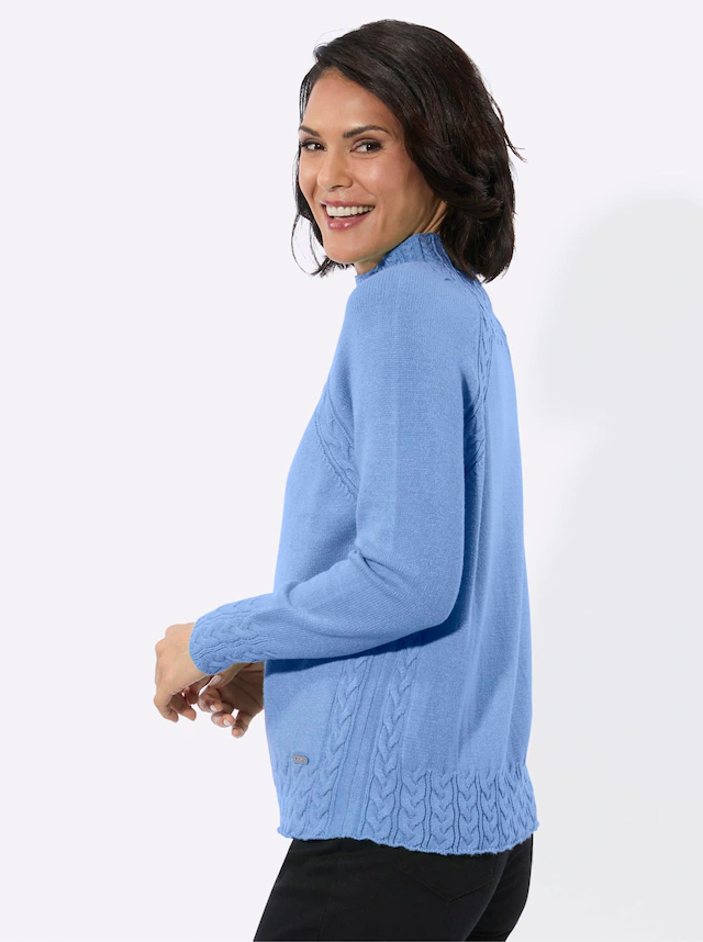 Casual Looks Stehkragenpullover »Stehkragen-Pullover«