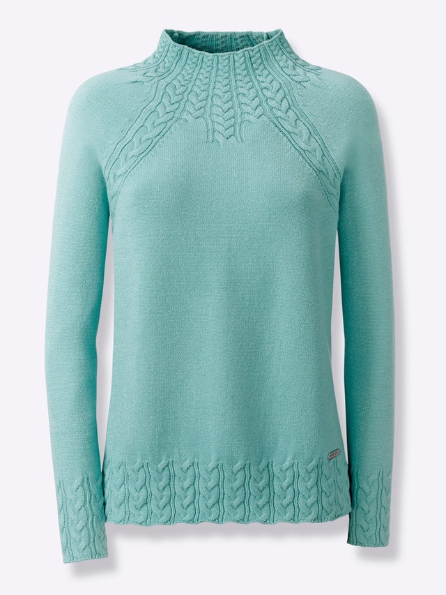 Casual Looks Stehkragenpullover »Stehkragen-Pullover«