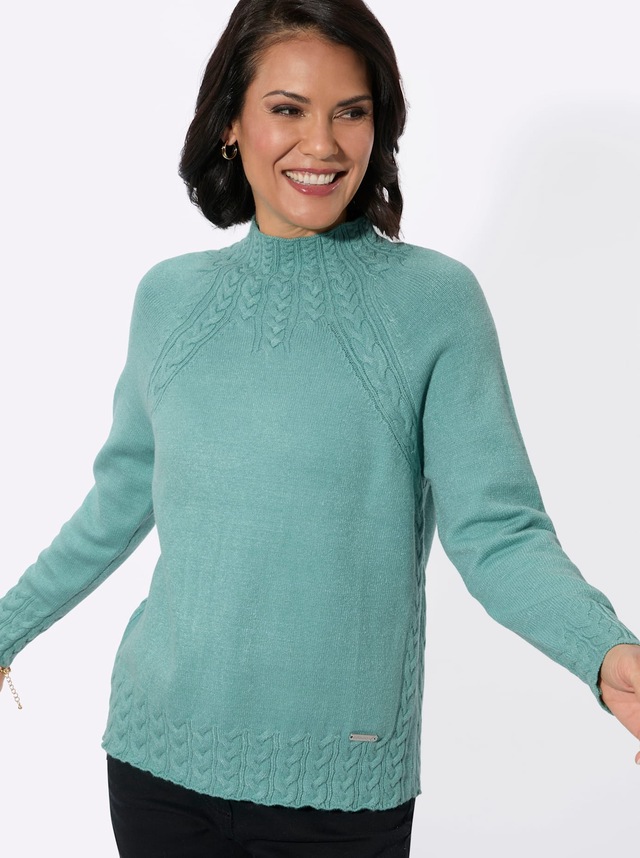 Casual Looks Stehkragenpullover »Stehkragen-Pullover«