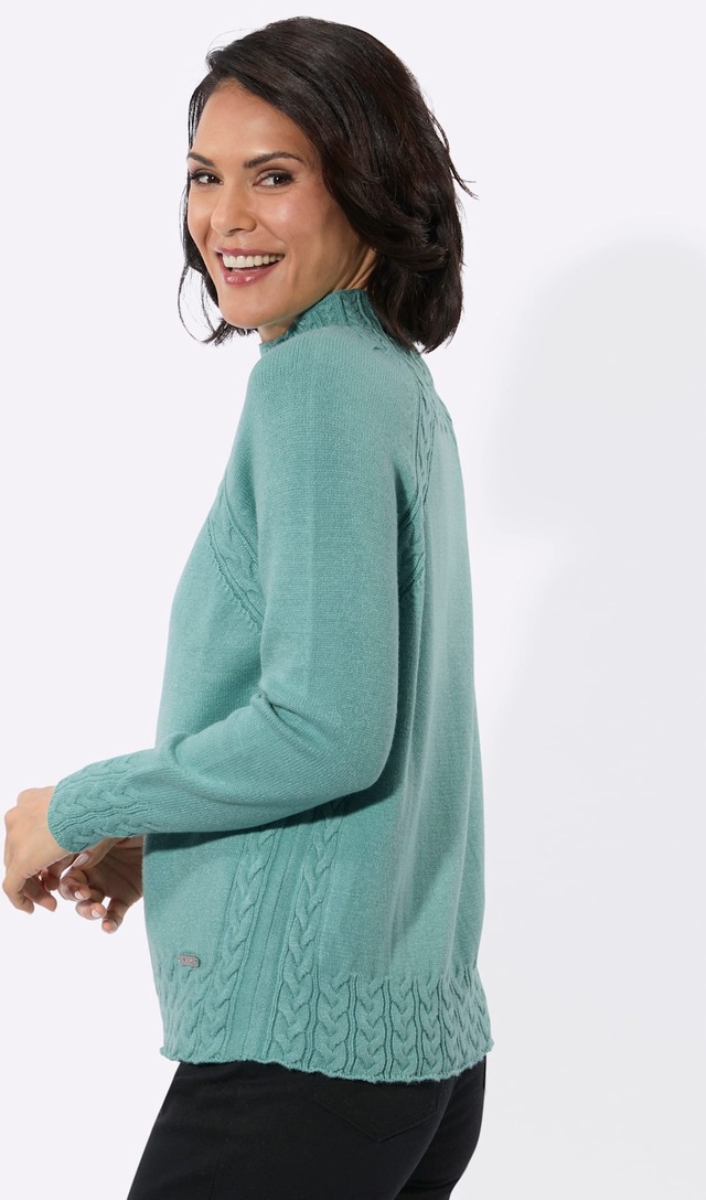 Casual Looks Stehkragenpullover »Stehkragen-Pullover«