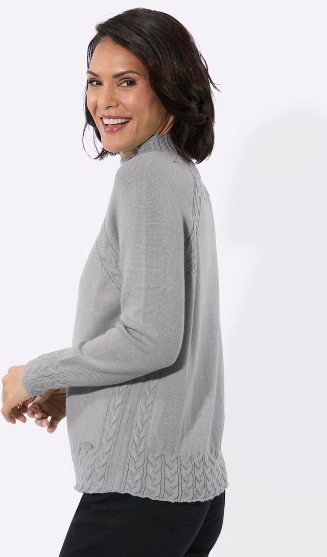 Casual Looks Stehkragenpullover »Stehkragen-Pullover«