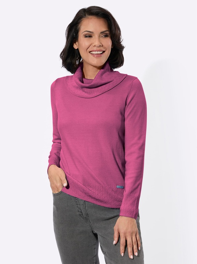 Casual Looks Rollkragenpullover »Rollkragen-Pullover«