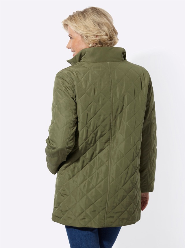 Classic Basics Steppjacke mit Kapuze