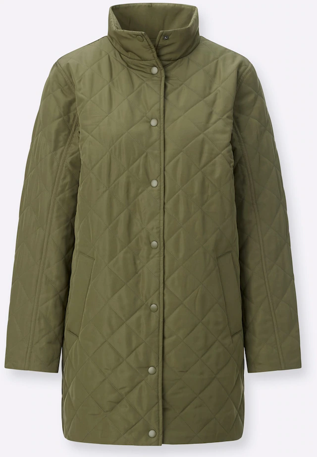 Classic Basics Steppjacke mit Kapuze