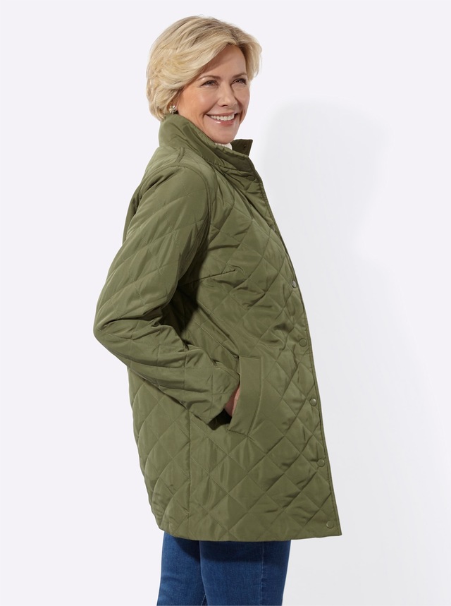 Classic Basics Steppjacke mit Kapuze