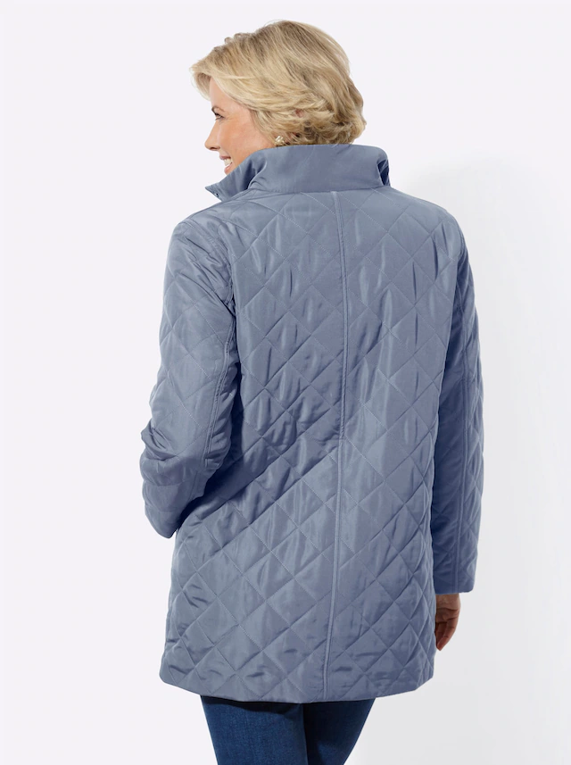 Classic Basics Steppjacke mit Kapuze