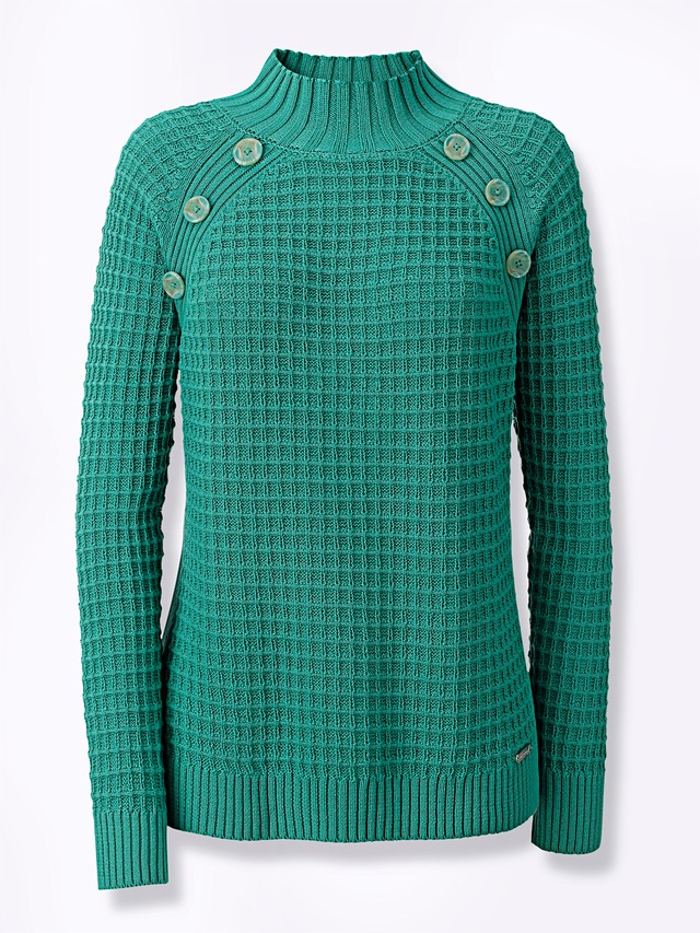 Casual Looks Stehkragenpullover »Stehkragen-Pullover«