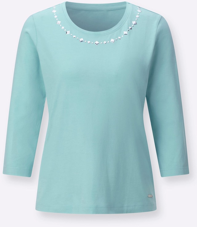 Casual Looks 3/4-Arm-Shirt »Rundhals-Shirt« 1