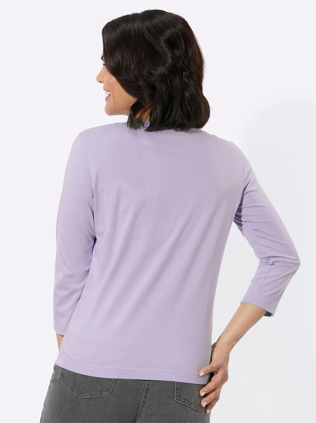 Casual Looks 3/4-Arm-Shirt »Rundhals-Shirt« 1