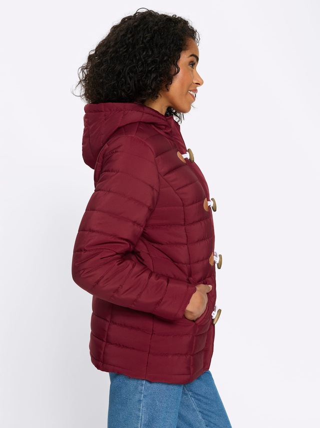 Classic Basics Steppjacke mit Kapuze