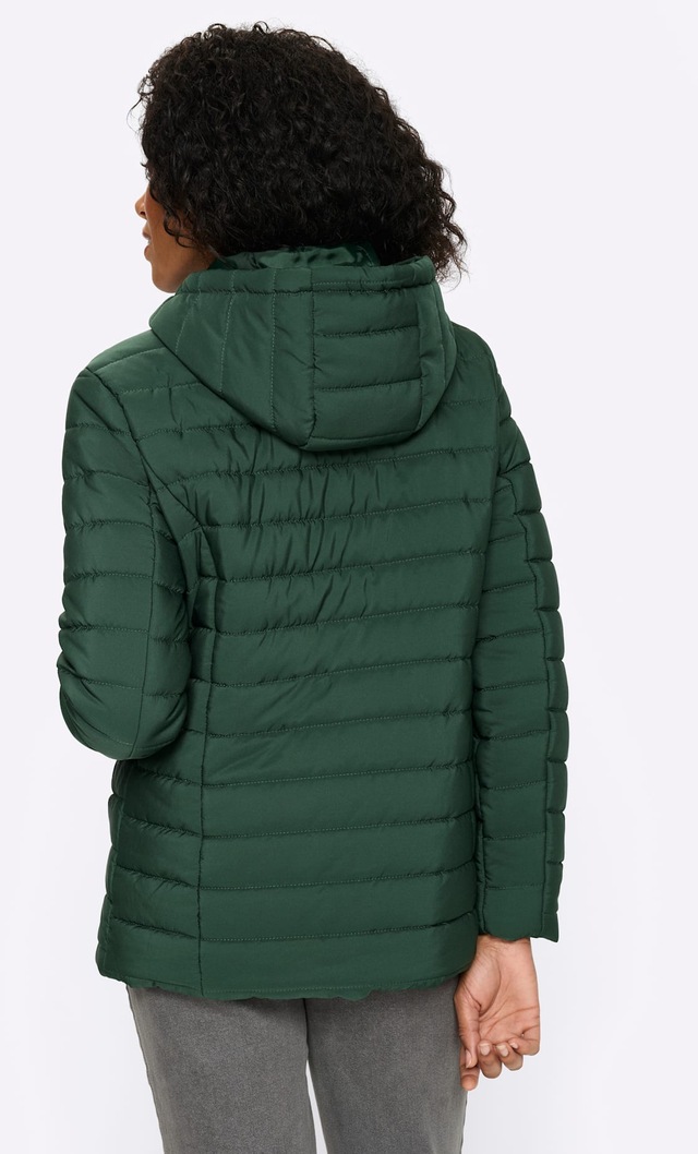 Classic Basics Steppjacke mit Kapuze