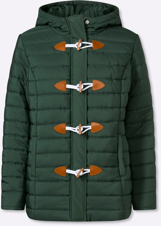 Classic Basics Steppjacke mit Kapuze