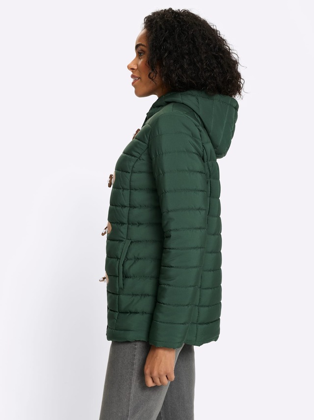 Classic Basics Steppjacke mit Kapuze
