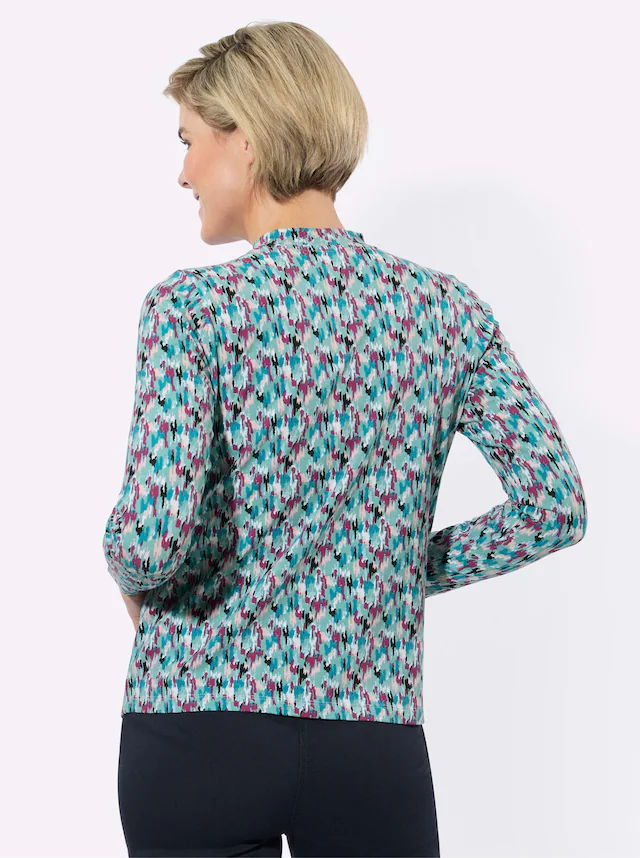 Classic Basics Langarmshirt »Stehkragen-Shirt« 1
