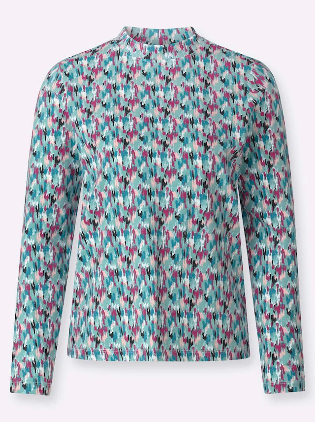 Classic Basics Langarmshirt »Stehkragen-Shirt« 1