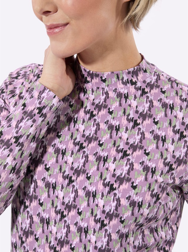 Classic Basics Langarmshirt »Stehkragen-Shirt« 1