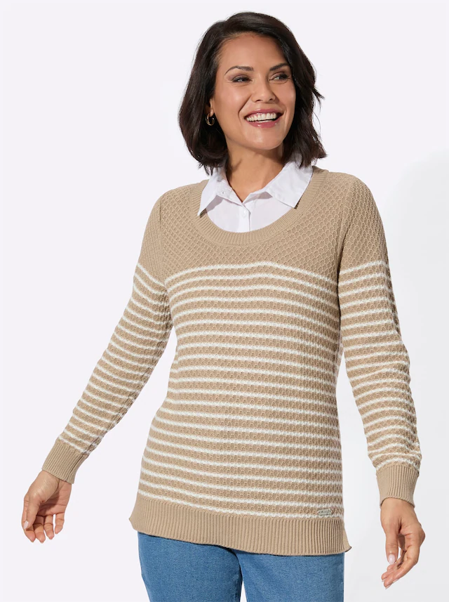 Casual Looks 2-in-1-Pullover »2-in-1-Pullover«