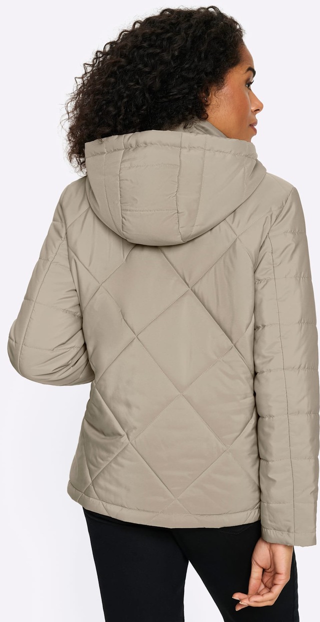 Classic Basics Steppjacke mit Kapuze