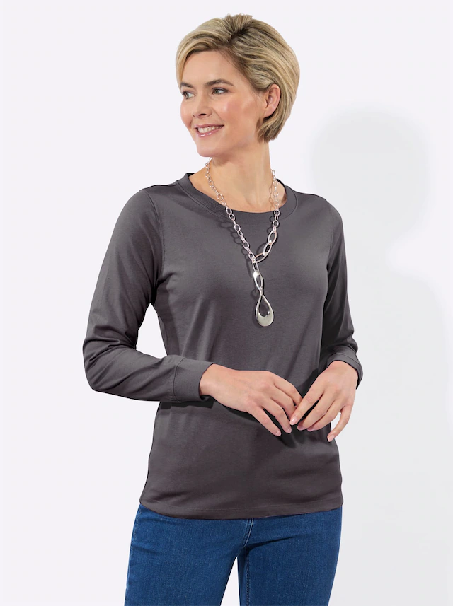 Classic Basics Rundhalsshirt »Rundhals-Shirt« 2